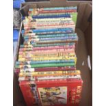 A set of twenty four early Enid Blyton Noddy books with dust covers