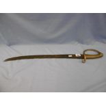 A 19th century sword