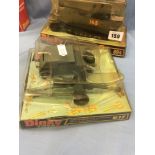 Dinky 617 KDF wagon with pak gun gift set & 694 tank destroyer,