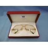 A Cartier 140 62/14 Glasses in original box