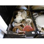 A box of mixed sundries