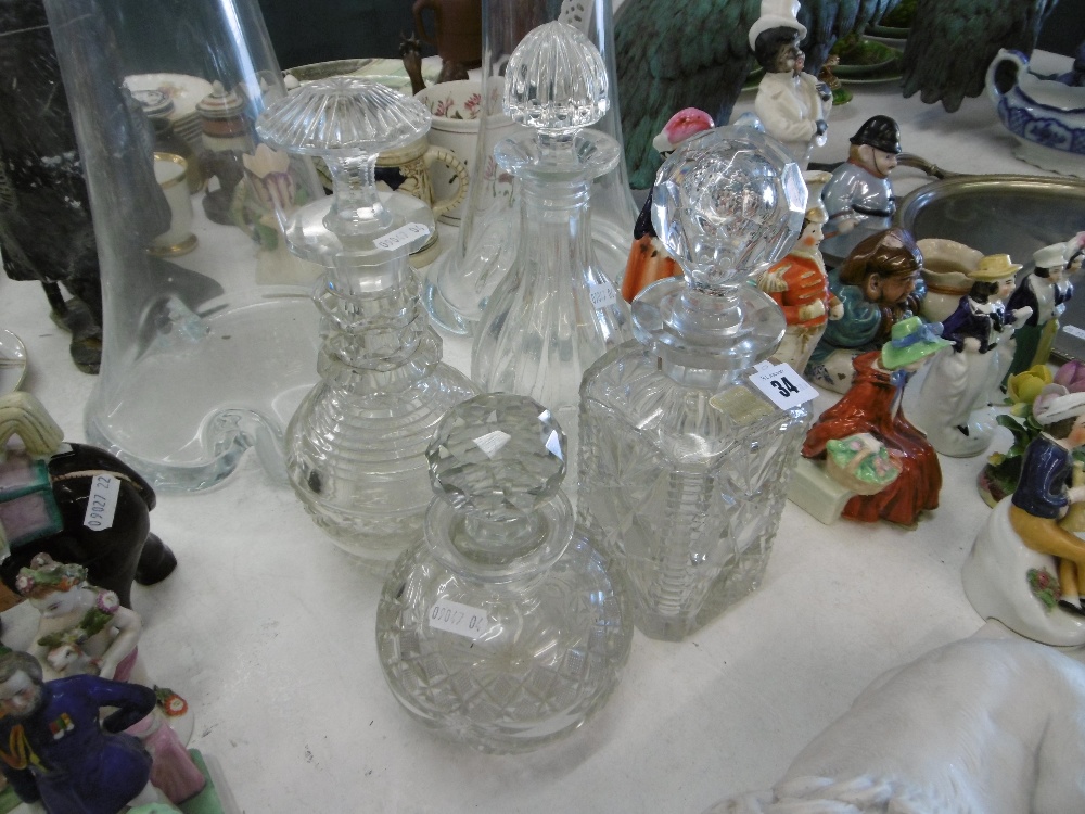 Four assorted decanters - Image 3 of 3