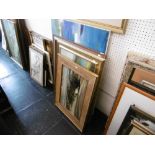 A quantity of assorted pictures including oil paintings