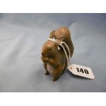 A vintage Royal Copenhagen squirrel No 982