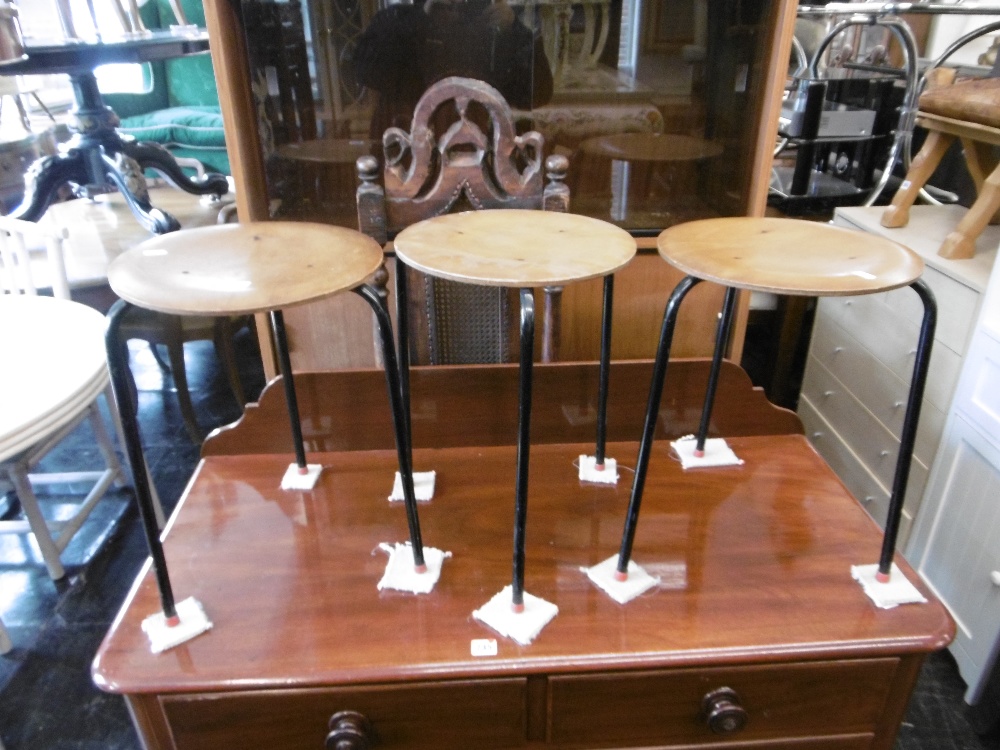 Three dot stools A Jacobson