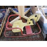 An early post war Triang rocking horse