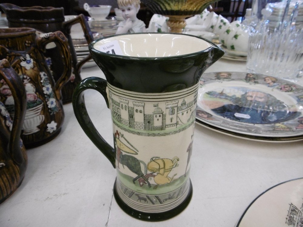 A Royal Doulton battle of Hastings jug - Image 2 of 3