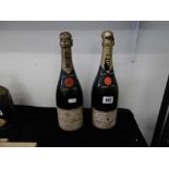 A vintage bottle of Moet & Chandon champagne