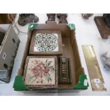 A box assorted tiles