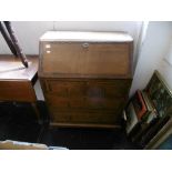 An oak bureau