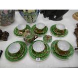 An oriental tea set