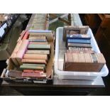A quantity of assorted good quality leather bound antiquarian books