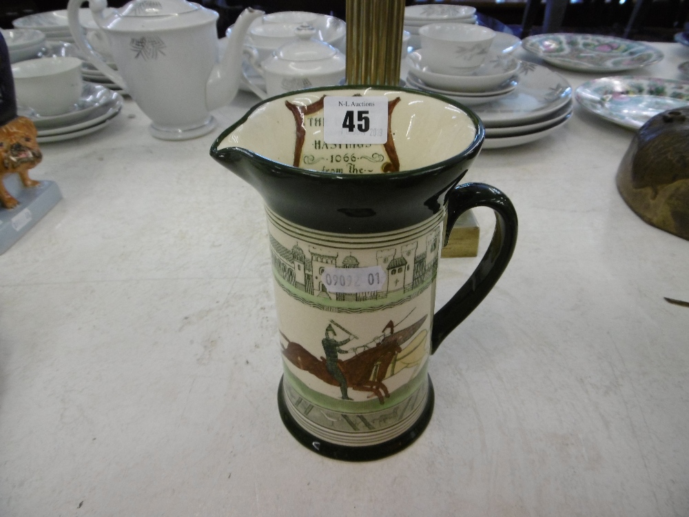 A Royal Doulton battle of Hastings jug - Image 3 of 4