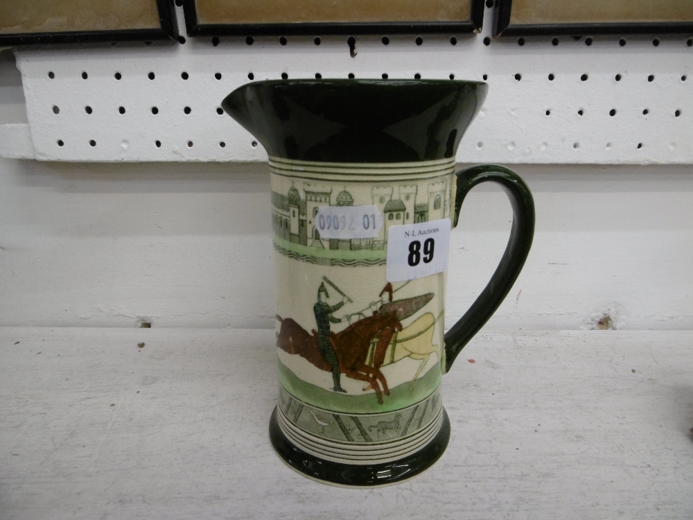 A Royal Doulton battle of Hastings jug