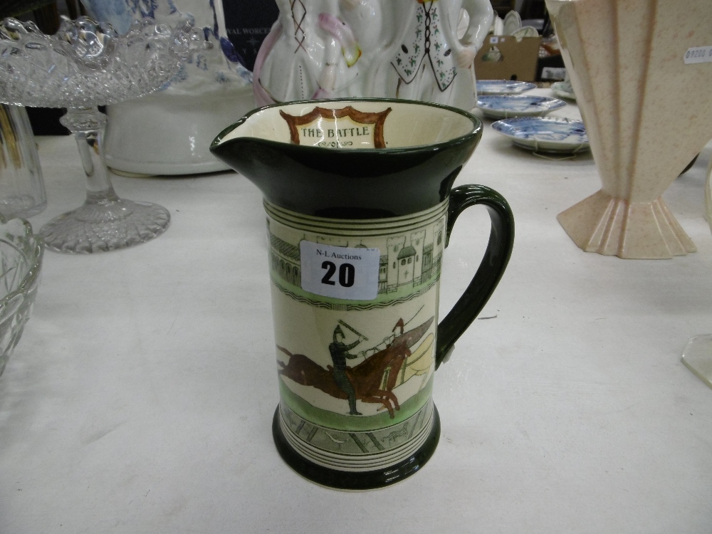 A Royal Doulton battle of Hastings jug - Image 4 of 4