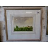 A signed limited edition print country cottage at Presscot