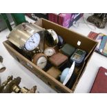 A quantity of assorted clocks a/f