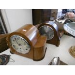 A 3/4 chime mantle clock plus another