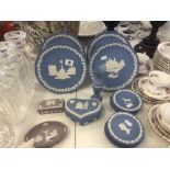 A quantity of Wedgewood jasper ware