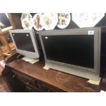 Two Sony televisions