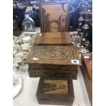 A Sorento ware music box,