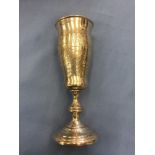 A silver kiddush cup possible Russian