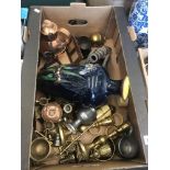 A box of metalware