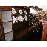 An oak dresser