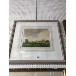 A signed limited edition print country cottage at Presscot
