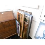 A quantity of assorted paintings etc