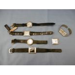 An assortment of Roy King hallmarked silver cased mechanical watches some working,