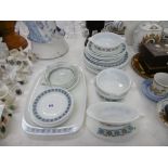 A Pyrex dinner set