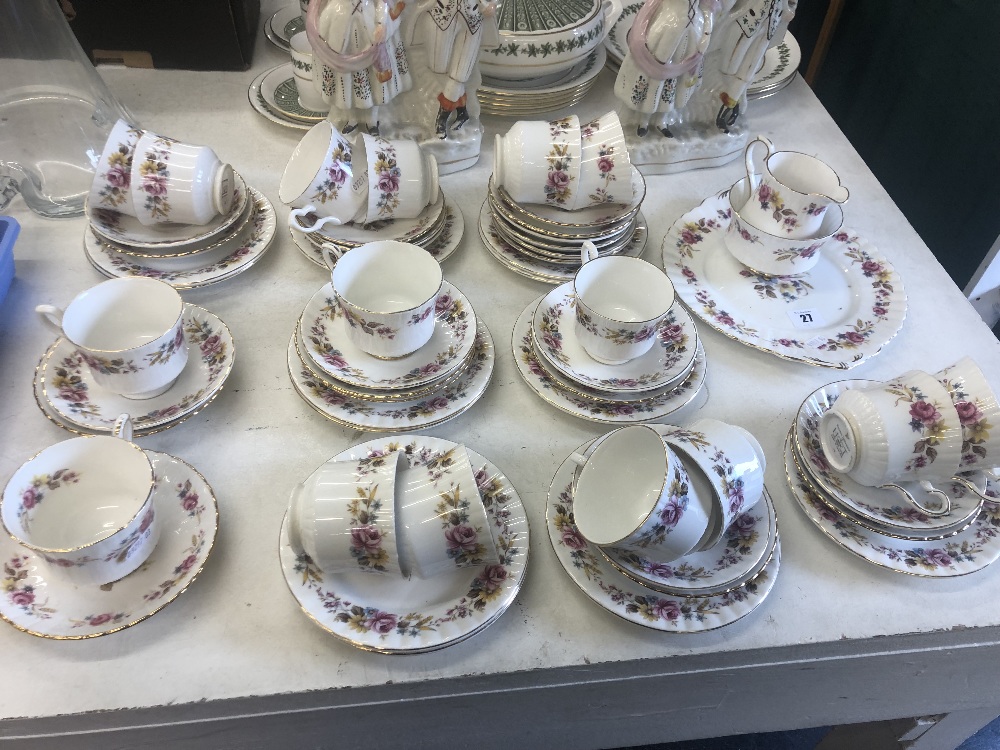 A Royal Staffordshire 12 place setting tea set