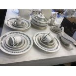 A Spode service thirty two pieces