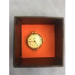 A 9ct gold Limit mechanical ladies watch