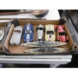 A quantity of model cars etc.