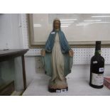 A figure of Virgin Mary