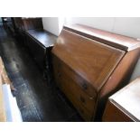 EDWARDIAN INLAID MAHOGANY BUREAU