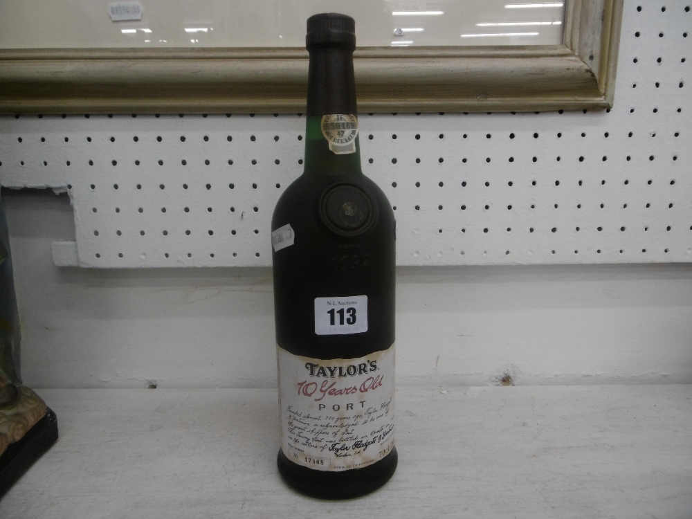 A bottle of Taylors (10 year old) Port, - Image 2 of 2