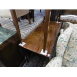 A 19th century mahogany Gateleg table