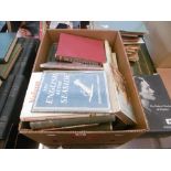 An assortment of vintage books