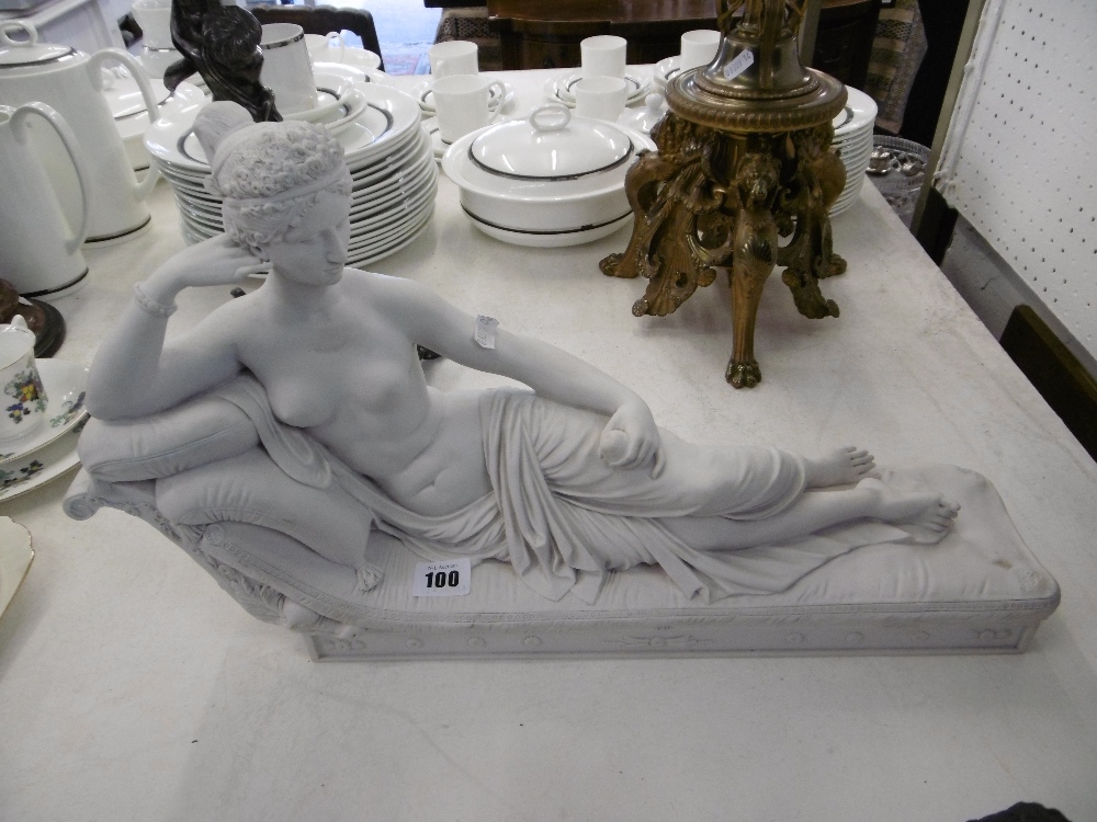 A Parian sculpture of Pauline Bonaparte as Venus - Image 3 of 5