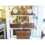 Two boxes, Singer sewing machine,