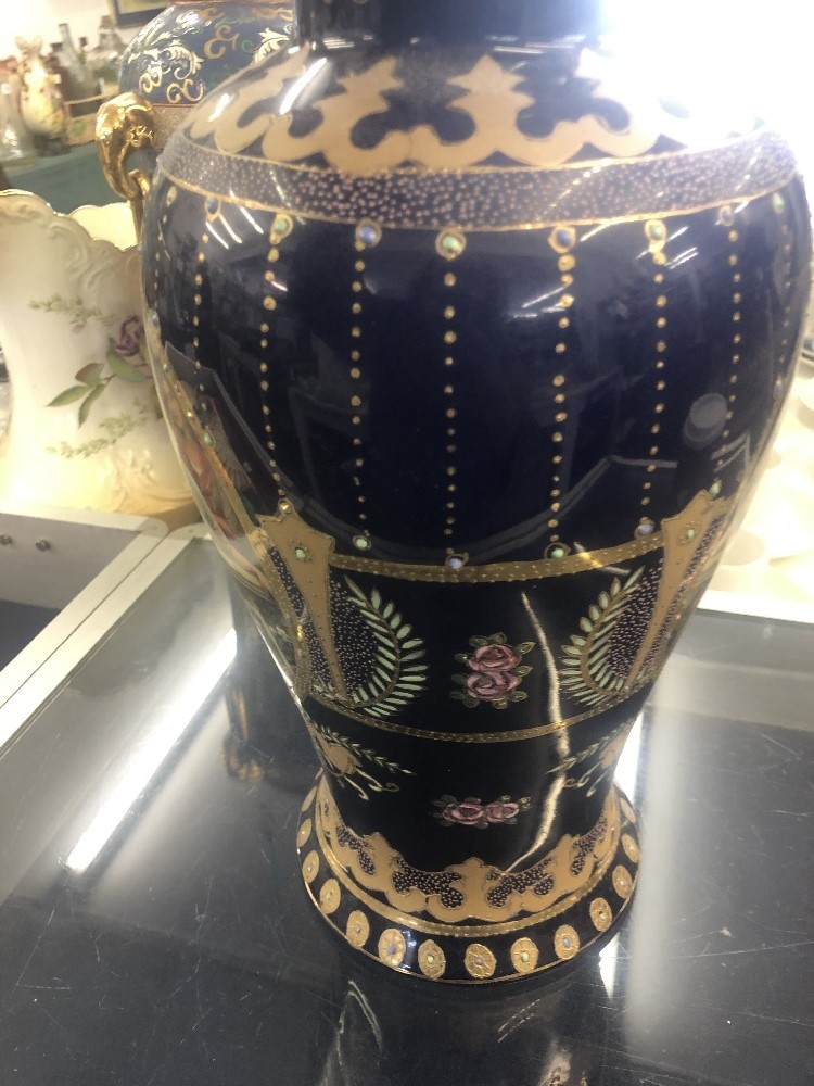 An antique royal Limoges vase, - Image 7 of 16