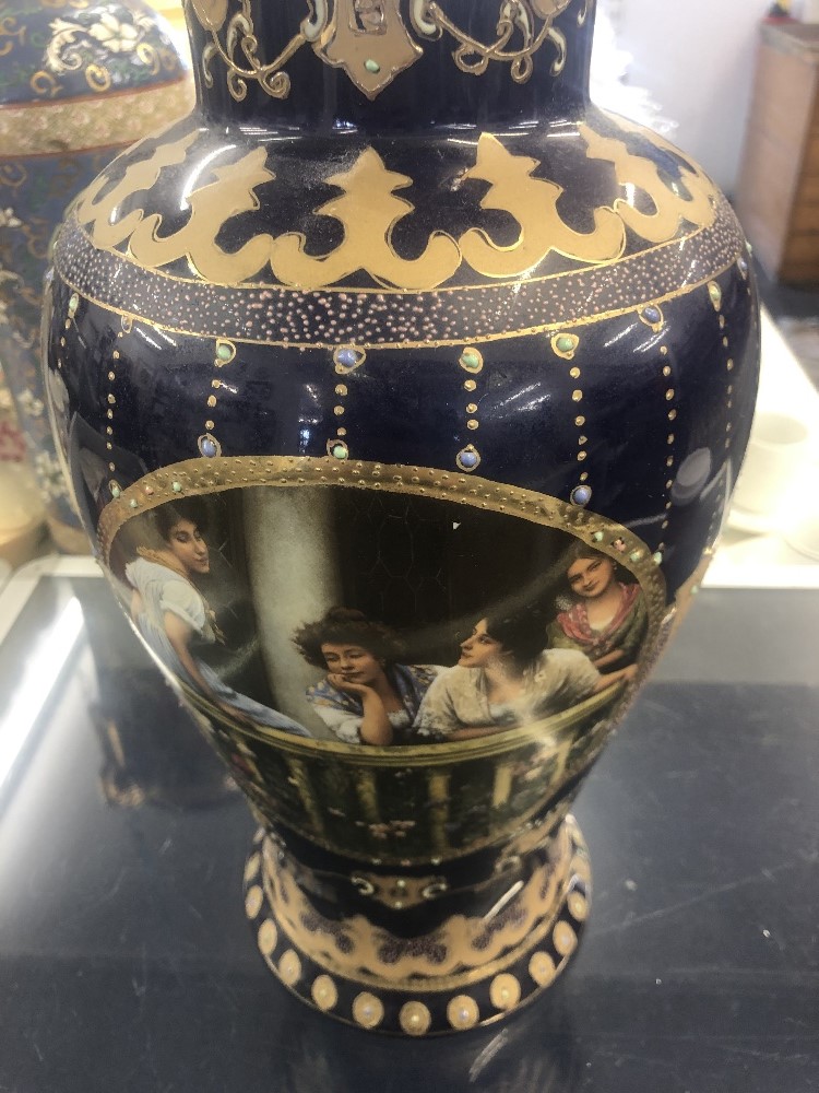 An antique royal Limoges vase, - Image 5 of 16