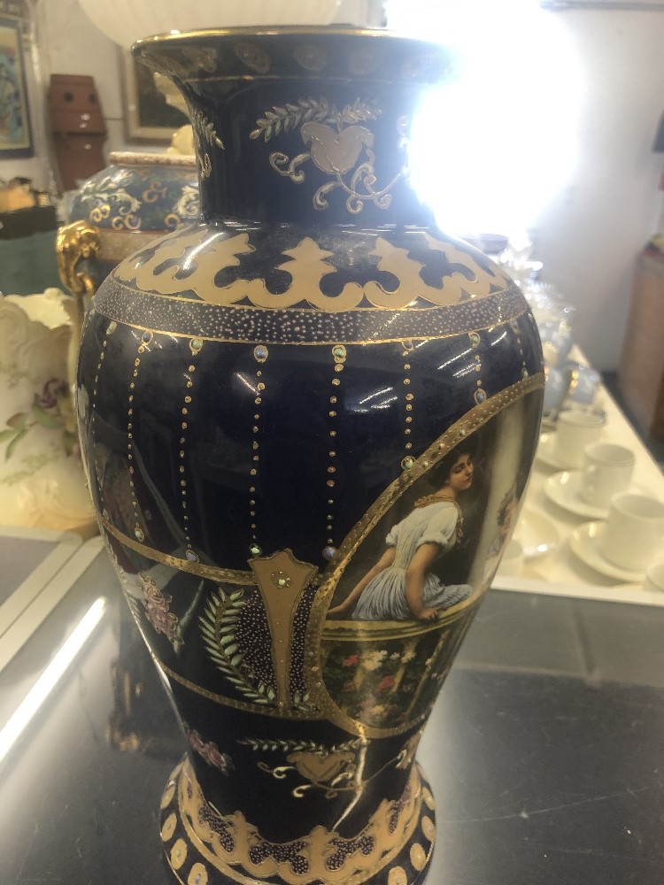 An antique royal Limoges vase, - Image 14 of 16