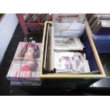 A quantity of assorted ephemera including Vogue magazines