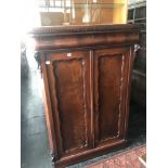 A 19th century continental mahogany tallboy