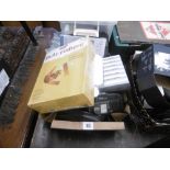 A quantity of assorted electrical's, Tom Tom, modems,