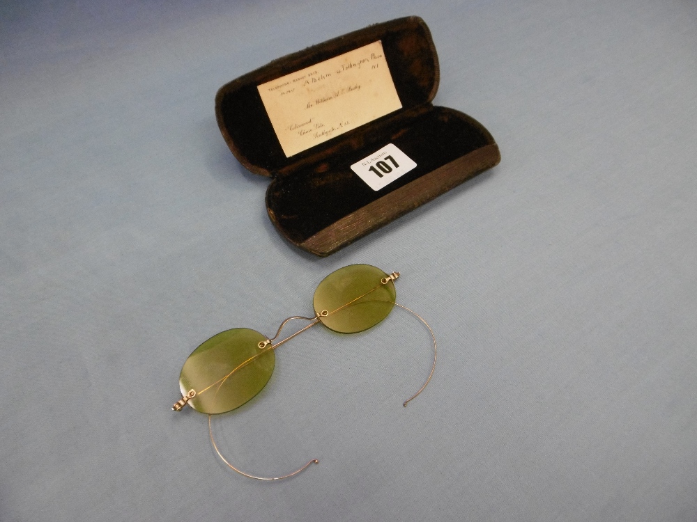 A pair of old spectacles possible gold (untested)